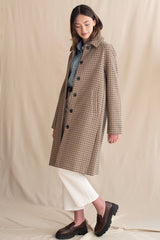 MINI PLAID RAGLAN